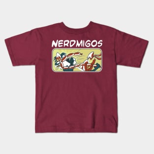 Nerdmigos: Chorizo Bandit Vs. Creepy Clown Kids T-Shirt